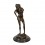Statue en bronze d'une femme nue