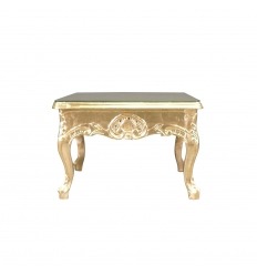 Arany barokk dohányzóasztal