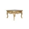 Mesa de café barroco de ouro - 