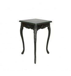 Черный высокий стиль барокко стол