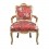 Französischer Sessel im Louis XV-Stil