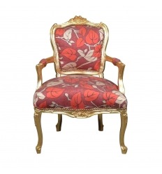Französischer Sessel im Louis XV-Stil