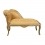 Golden Louis XV chaise longue