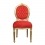 Louis XVI red chair
