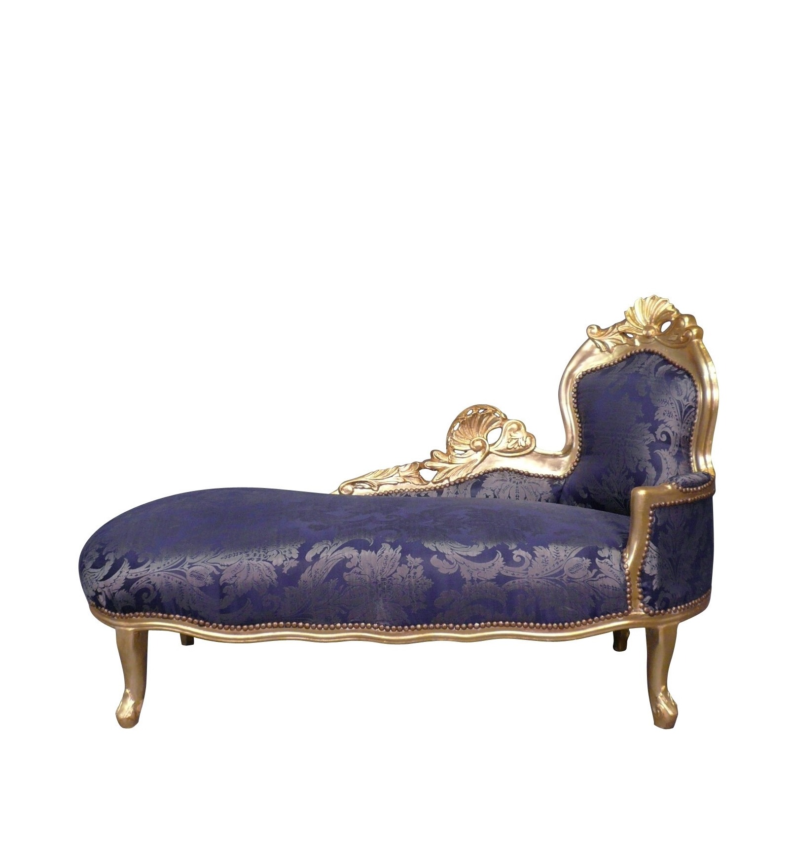 Chaise Longue Barocke Blue King Barock Möbel