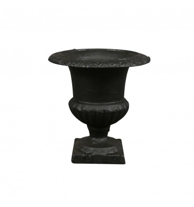 Medici cast iron vase - H: 15 - Medici Vases -
