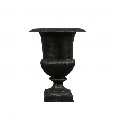  Medici cast iron vase - H: 32 cm - Medici Vases - 