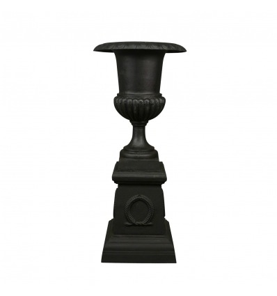  Medicis vase in cast iron on base-H: 104.5 cm-vases Medici - 