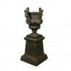  Cast iron vase with cherubs - H: 95 cm - Medici Vases - 