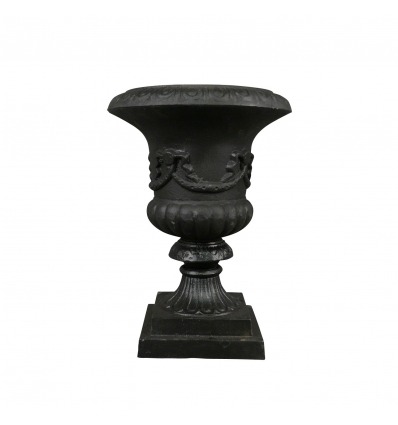  Gjutjärn - H: 34 cm Medici vase - Vaser Medicis - 