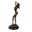 Bronze statue of nude woman