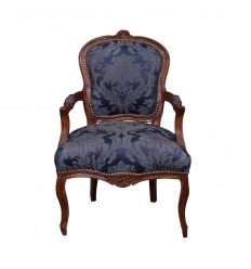 Синий Людовика XV кресло