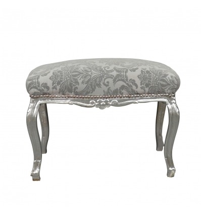 Барокко кресло в серой ткани - мебель барокко
