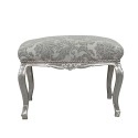 Барокко кресло в серой ткани - мебель барокко
