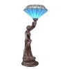 Lampes Tiffany bleue