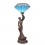 Tiffany tafellamp lamp blauwe diamant