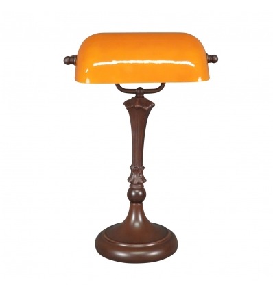 Lámpara de escritorio opalescente amarillo Tiffany Lamparas Tiffany