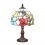 Tiffany lamp with a butterfly