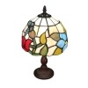 Tiffany lampa s motýlkem - Uchovávejte lampy Tiffany
