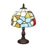 De Tiffany lamp met een vlinder - opslaan armaturen