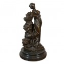 Sculpture en bronze de la Déesse Grecque Hébé - Statues mythologiques