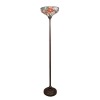 Levné Tiffany styl žárovčička stojací lampa