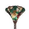 Tiffany lamppost bunches of grapes