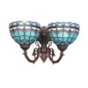 Kinkiet kolekcji Śródziemnego Tiffany - Lampa ścienna Tiffany