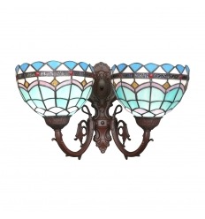 Lámpara de pared Tiffany colección mediterránea