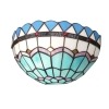 Aplique Tiffany de la luminaria de la serie mediterránea Tiffany -
