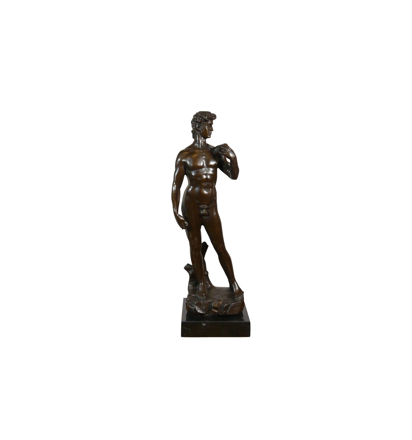 1501-1504   Reproduktion aus Bronze NEU DeAgostini Bronzefigur   DAVID 