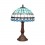 Tiffany bordslampa Blå