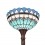 Gulvlampe Tiffany formet brænder Middelhavet
