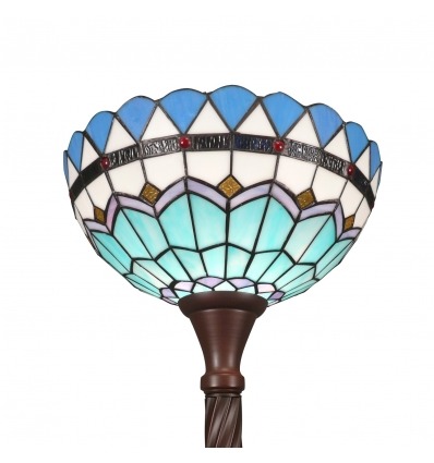 Stolní lampa Tiffany žárovčička Středozemní formulář - 