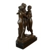 Statua in bronzo - Le tre grazie - Sculture di divinità greca - 