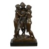 Statua in bronzo - Le tre grazie - Sculture di divinità greca - 