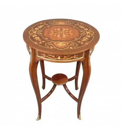  Ende tabel Louis XV - sofaborde nær - Louis XV stil møbler - 