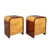  Dvojice Chevets Art Deco-noční stolek Art deco – nábytek Deco - 