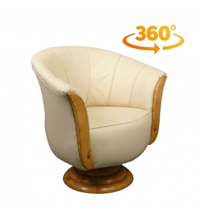 Krzesło art deco Tulip Rotary - meble Art Deco -