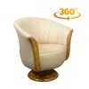 Cadeira art déco Tulip Rotary - móveis decorativos -