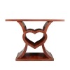  Heart-shaped Art Deco console-Art Deco furniture - 