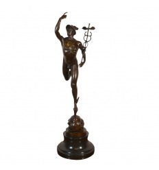 Bronz szobor higany / Hermes lopás