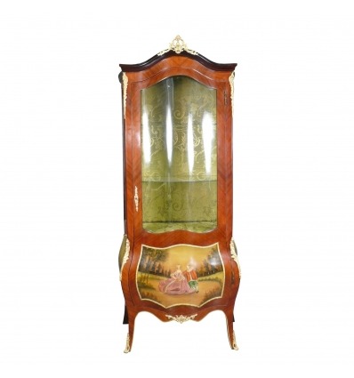 Louis XV Showcase - Style Furniture