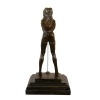 Statue bronze érotique "La soumise" - Sculpture bronze art déco 