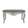 Baroque silver coffee table for the living room