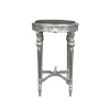 Stříbro barokní postroj černý mramor - rokokové stolní - 