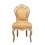 Golden baroque chair