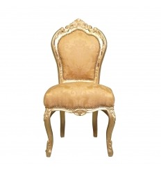 Golden baroque chair