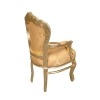 Золотой барокко кресло - 