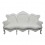 Sofa barok-hvid
